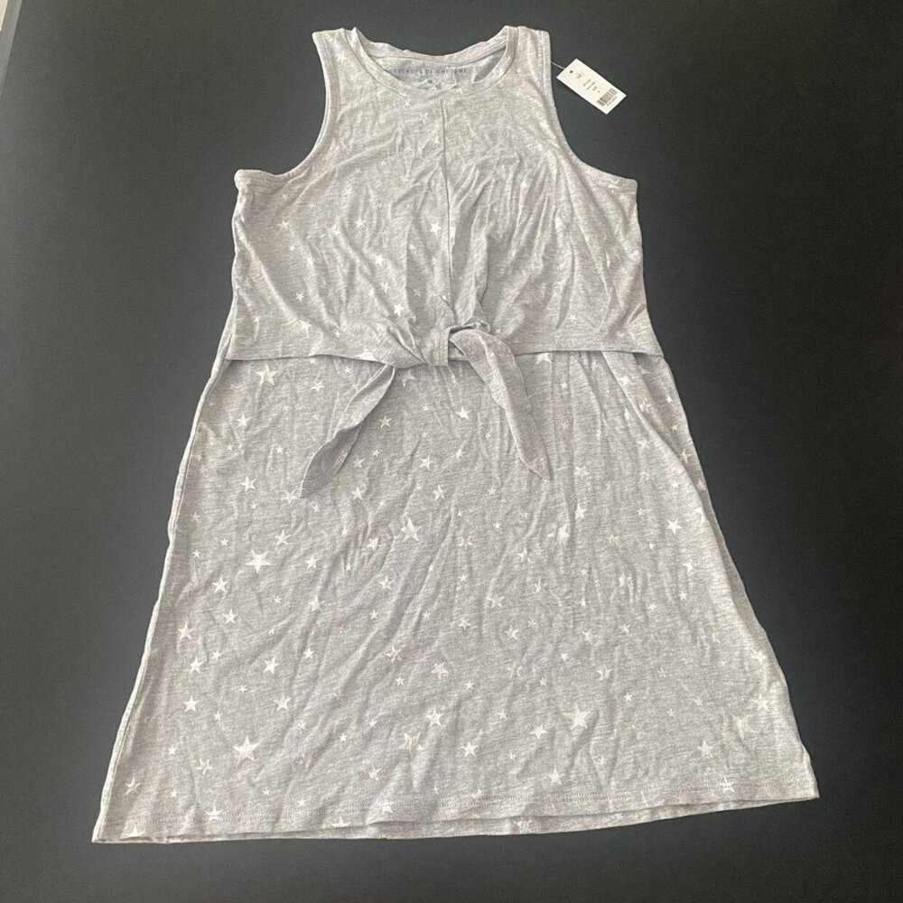 NWT Rockets of Awesome Tie Front Tank Dress